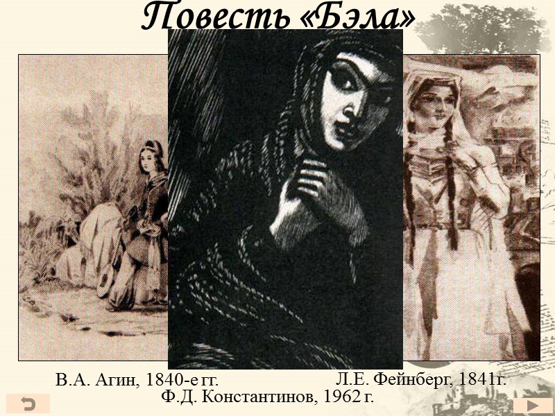 Повесть «Бэла»